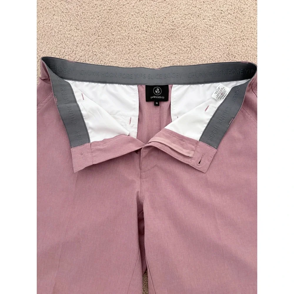 Swannies Men Golf Shorts Size 36-Measures 34